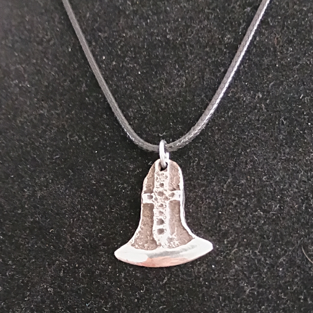 Silver Cross Pendant Necklace